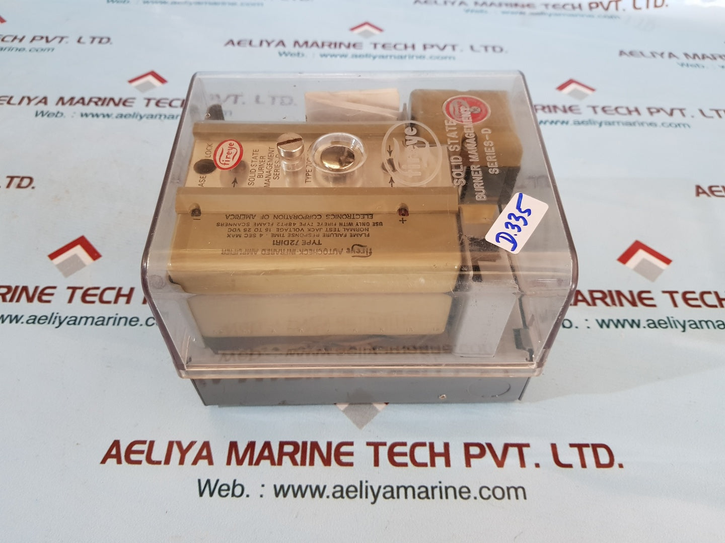 Fireye 70d40 solid-state burner management series D