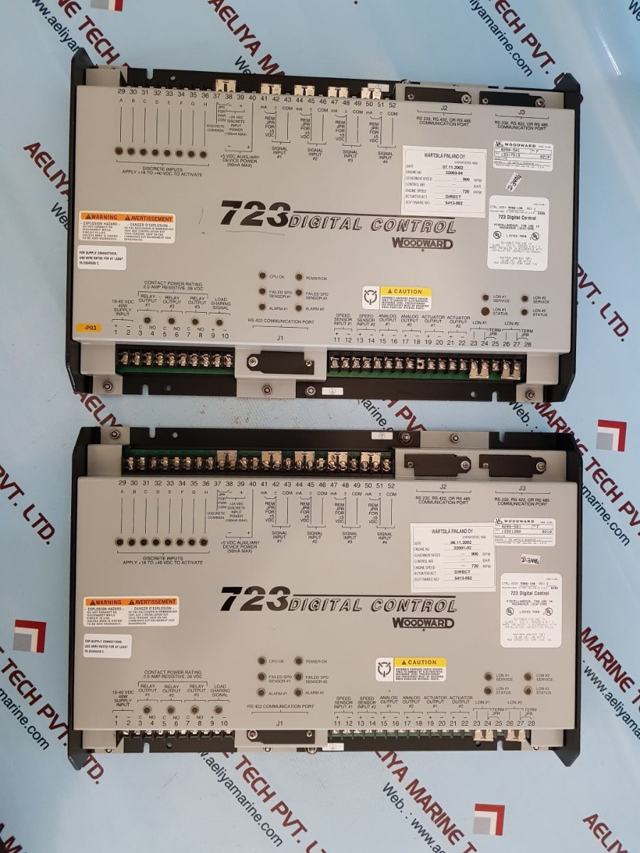 Woodward 8280-501 rev F 723 digital control 9906-130 rev.C