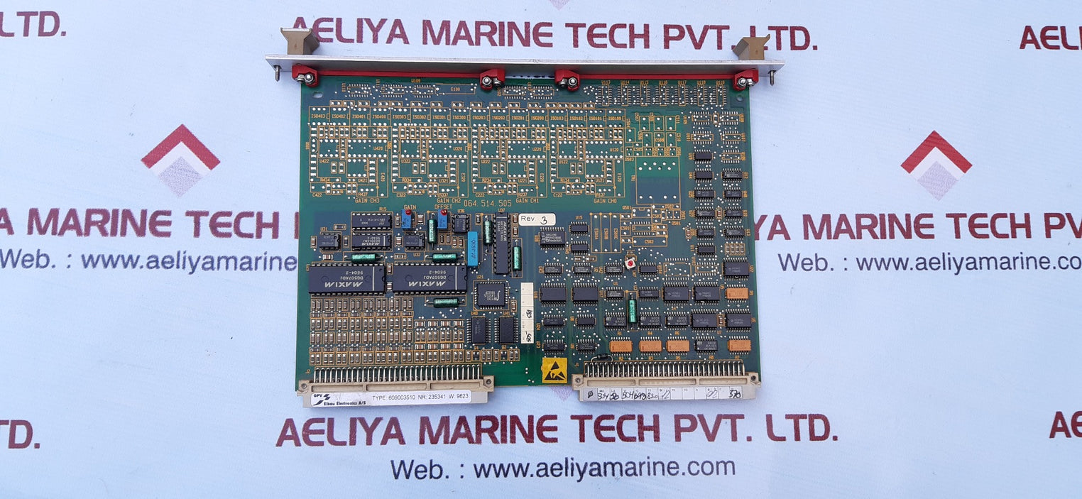 Gpv Elbau Electronics Stella Gamma 609003510 Pcb Card Circuit Board