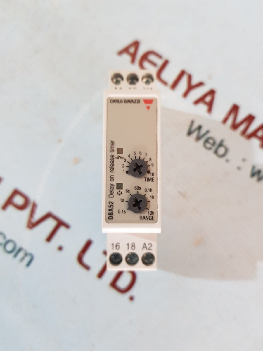 Carlo gavazzi dba52cm24 delay on release timer