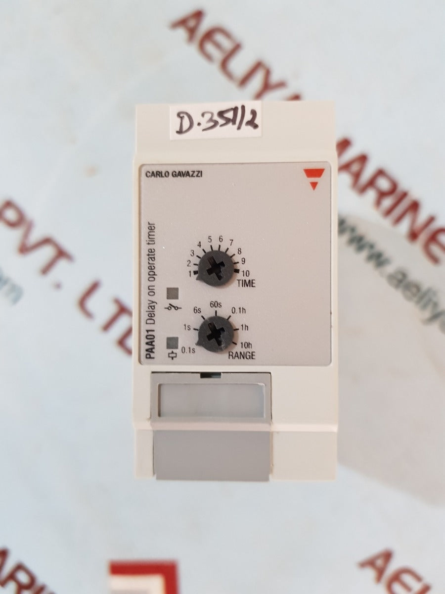 Carlo gavazzi paa01cm24 delay on operate timer