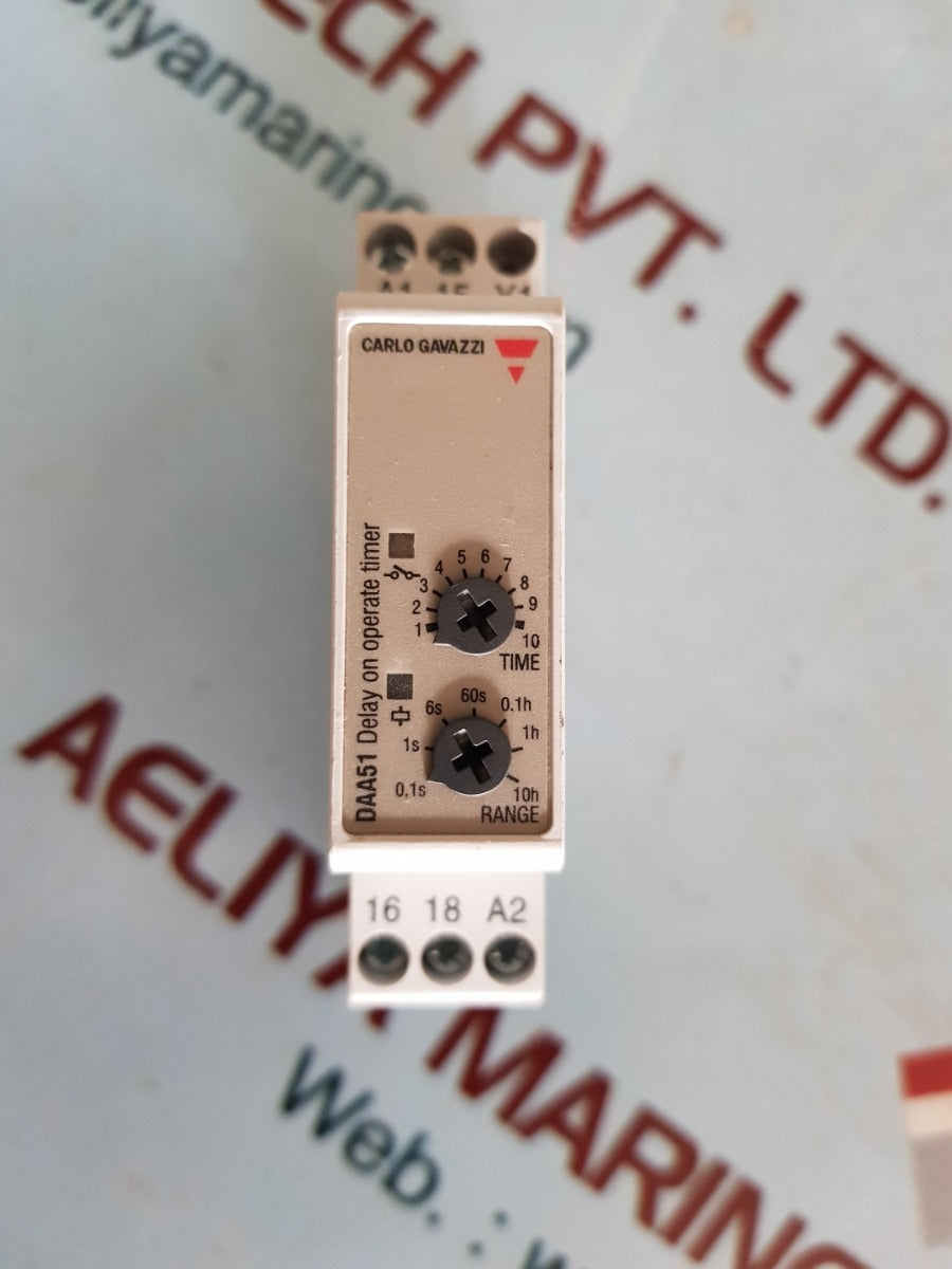 Carlo gavazzi daa51cm24 delay on operate timer ip20
