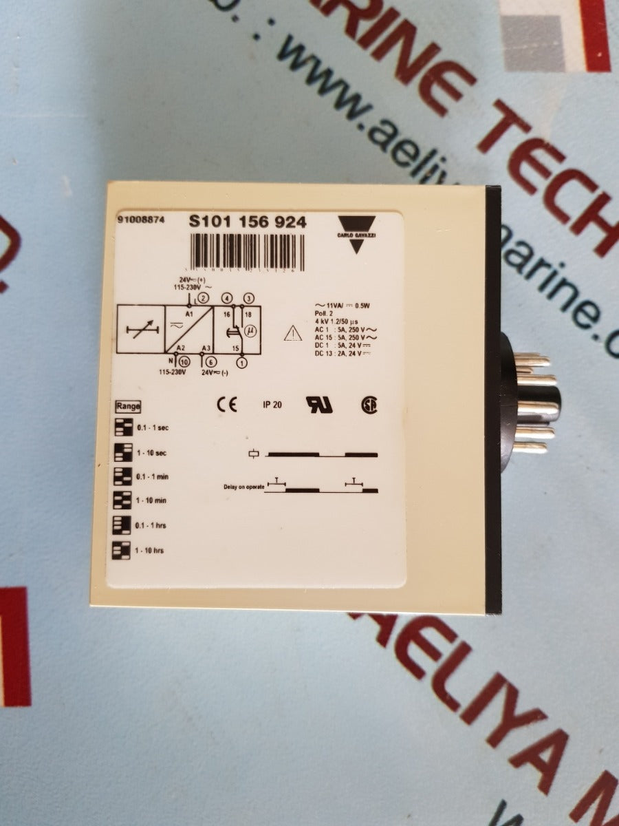 Carlo gavazzi s101 156 924 timer ip 20