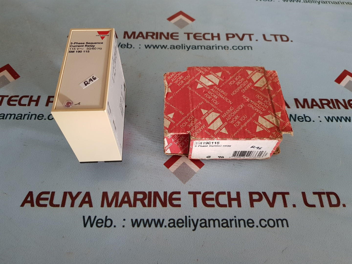 Carlo Gavazzi Sm190115 3-phase Sequence Current Relay 10A/300V
