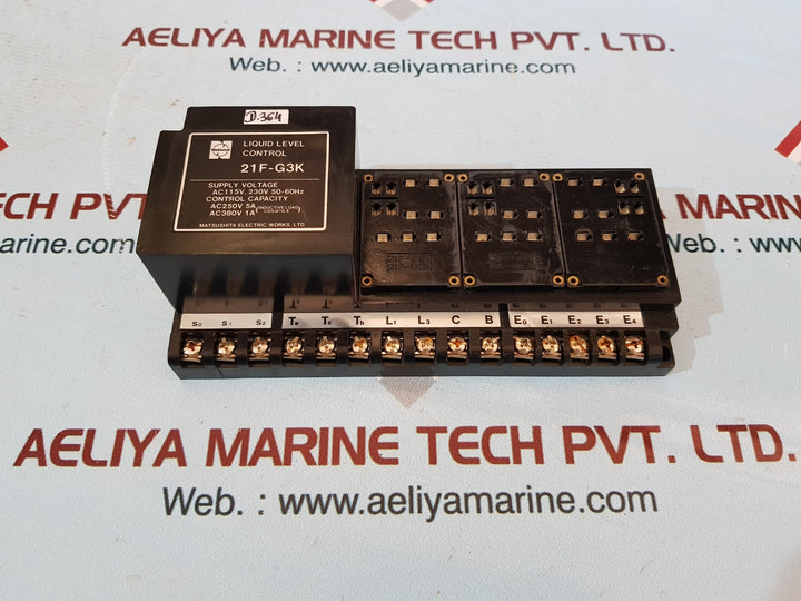 Matsushita 21F-g3K Liquid Level Control