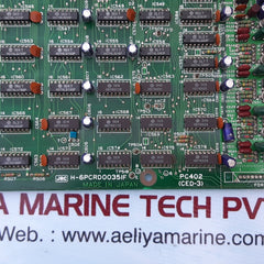 Jrc H-6Pcrd0035If Pcb Card Circuit Board Pc402