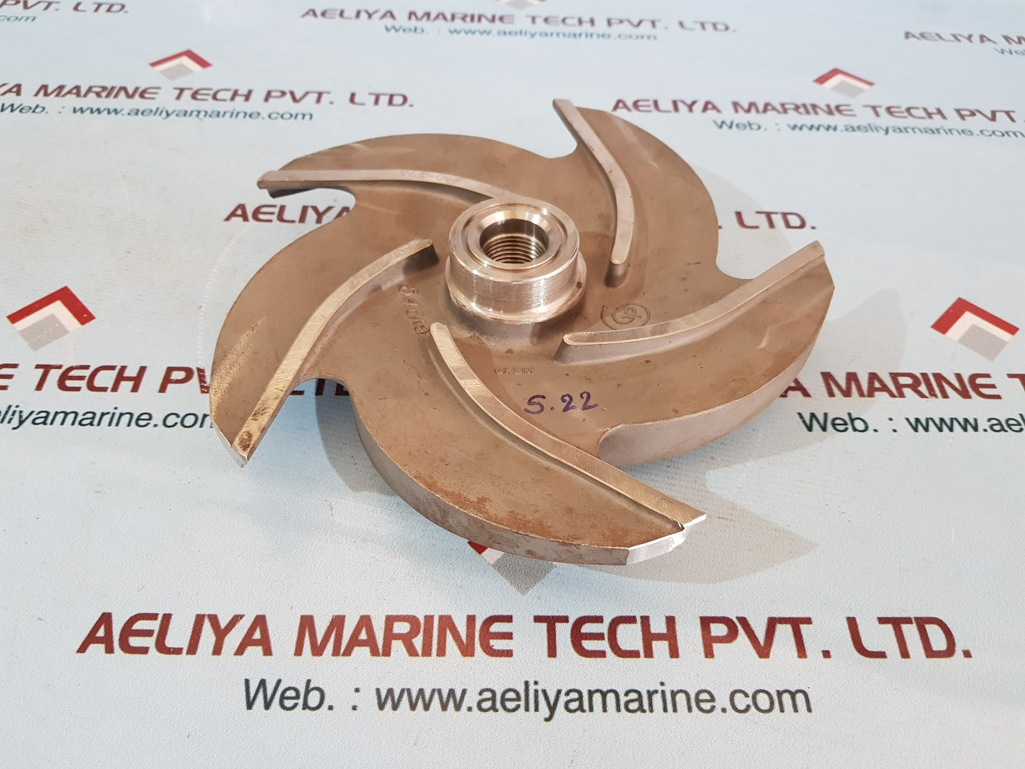 Stainless steel impeller 54019