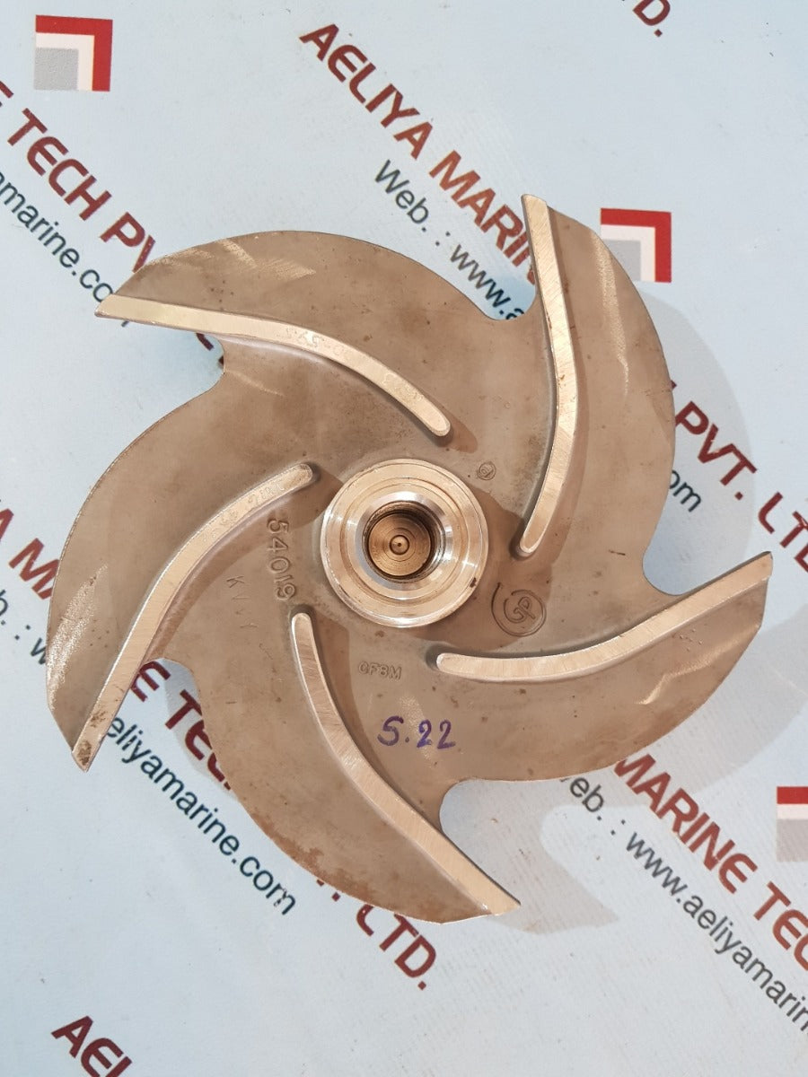 Stainless steel impeller 54019