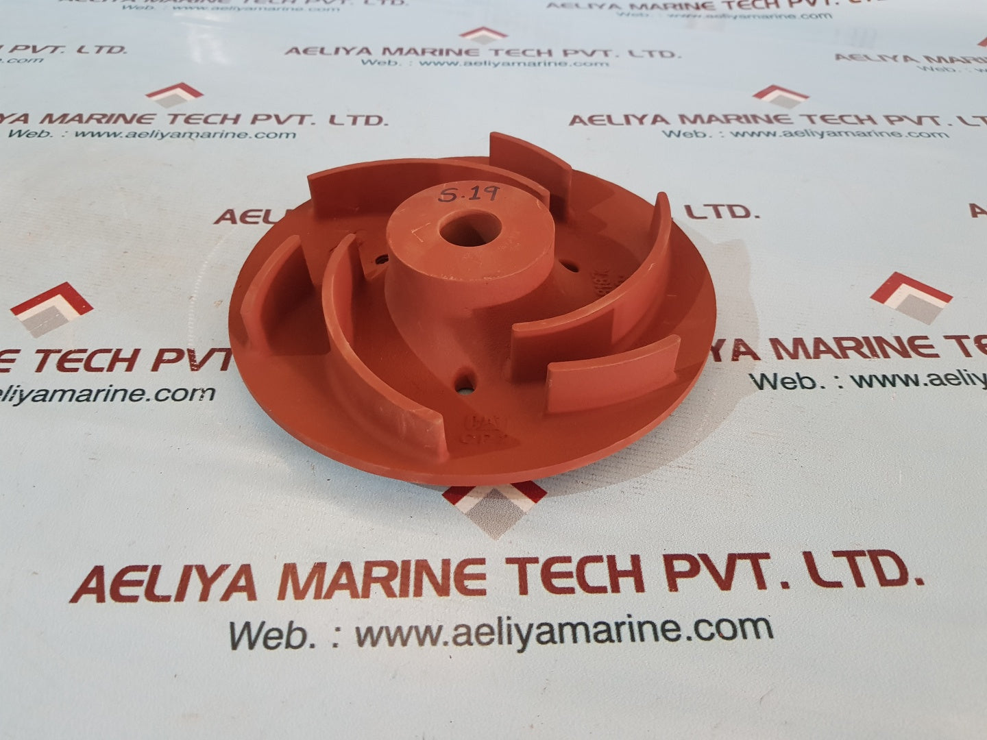 Cast iron pump impeller cp2