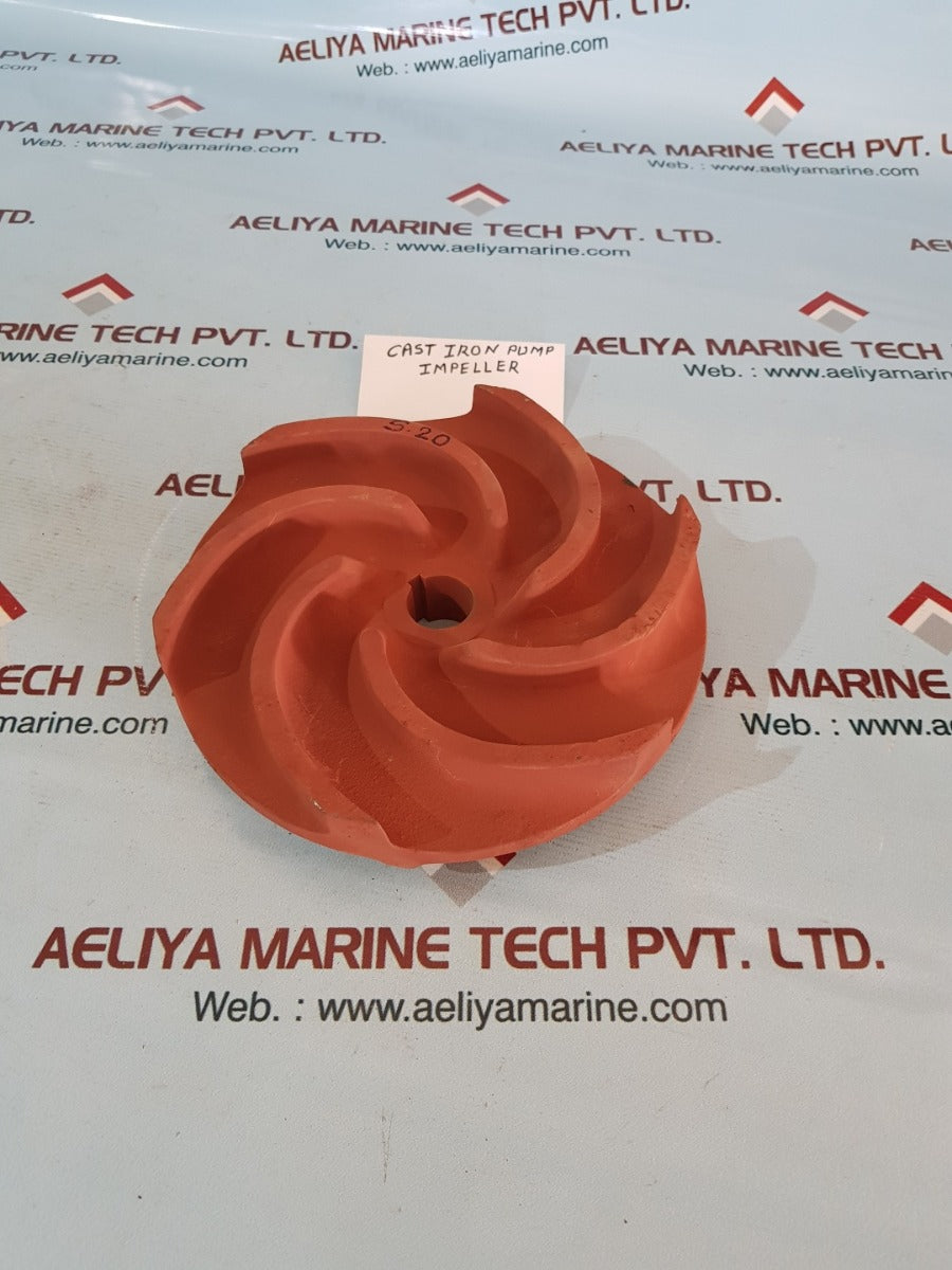 Cast iron pump impeller 4170-0 01
