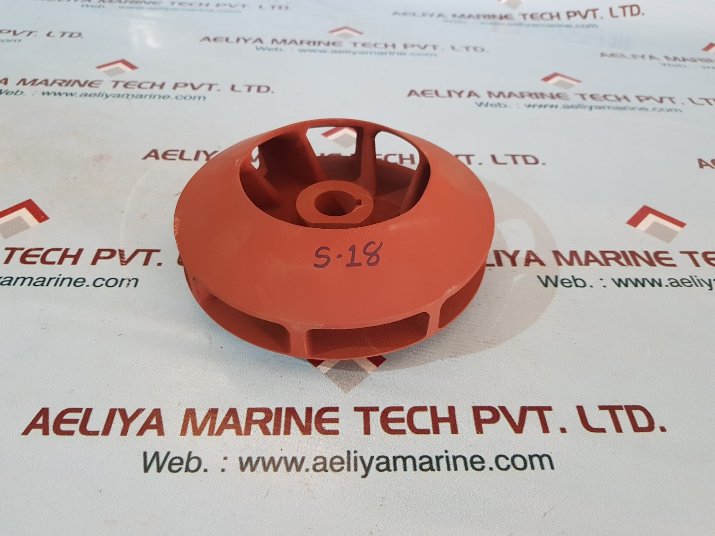 Cast iron pump impeller Q145F10