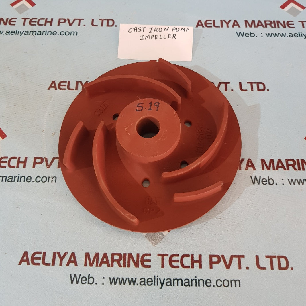 Cast iron pump impeller cp2