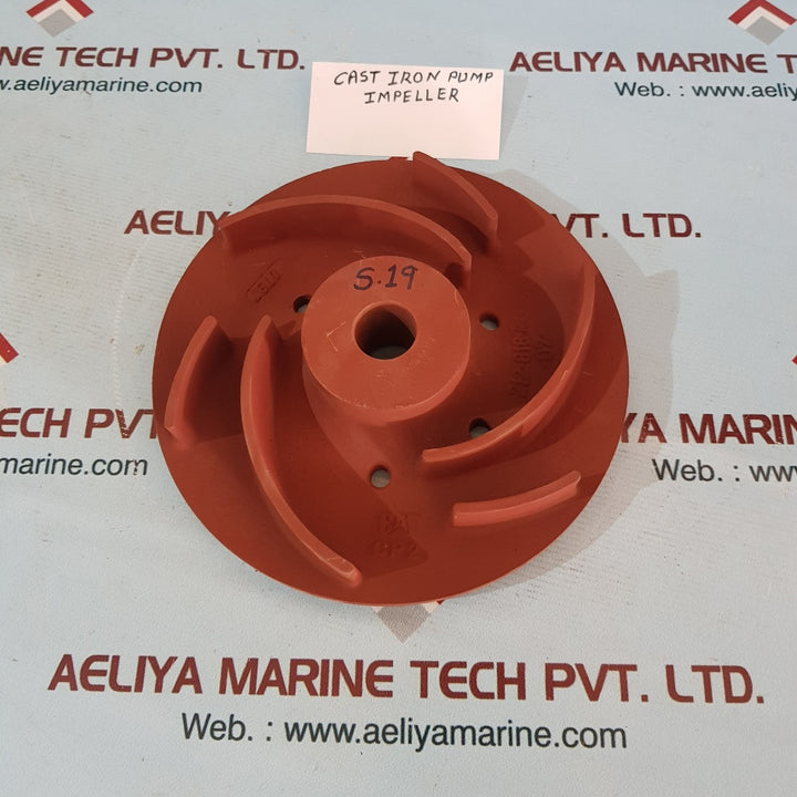 Cast iron pump impeller cp2