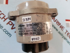 Tamagawa ts 5n 2e 18 synchro tx-tr motor 100/110v 50/60hz