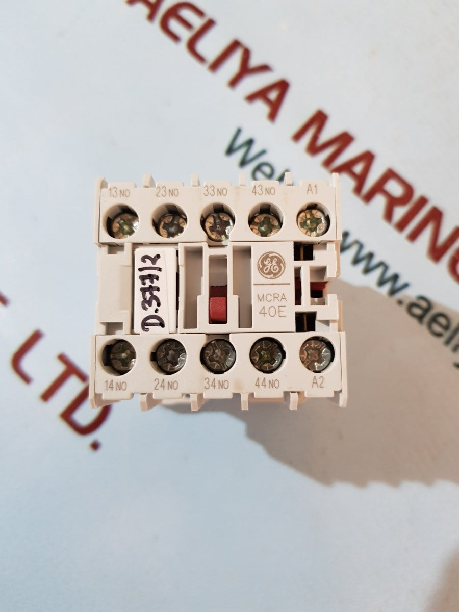 Ge Mcra040Atj Control Relay 16A 750V