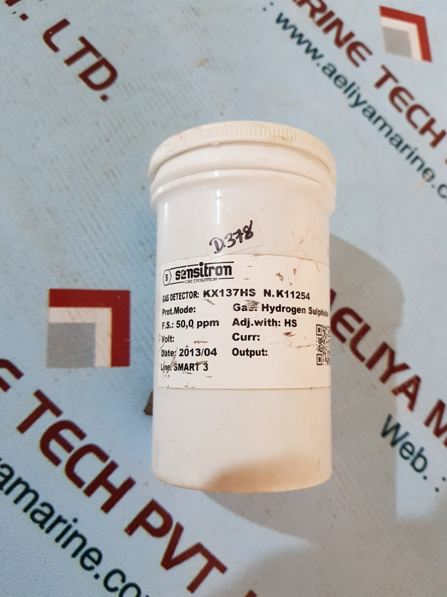Sensitron Kx137Hs Gas Detector Net322As3Nth2S