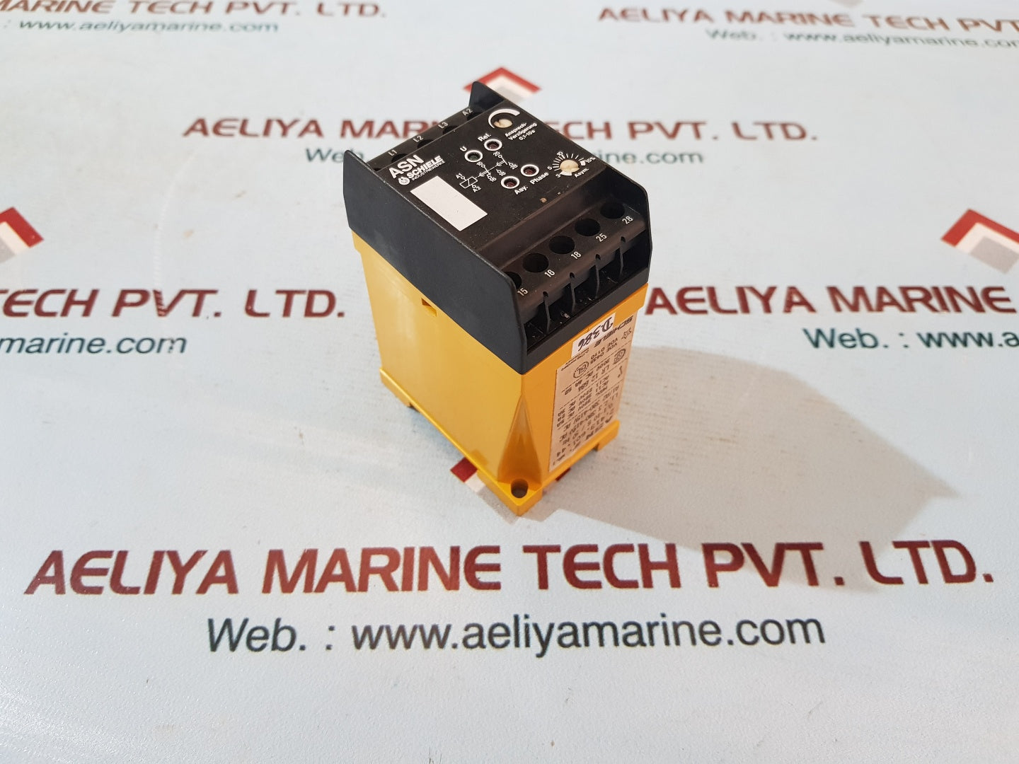 Schiele Asn 2.413.601.44 Monitoring Relay A1/A2 380-415V Ac