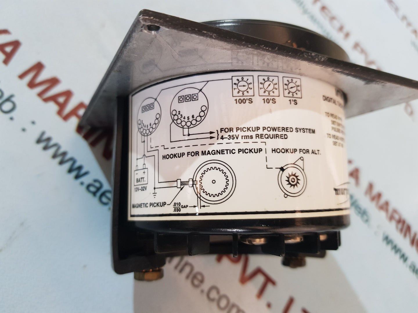 Murphy mt90 digital tachometer