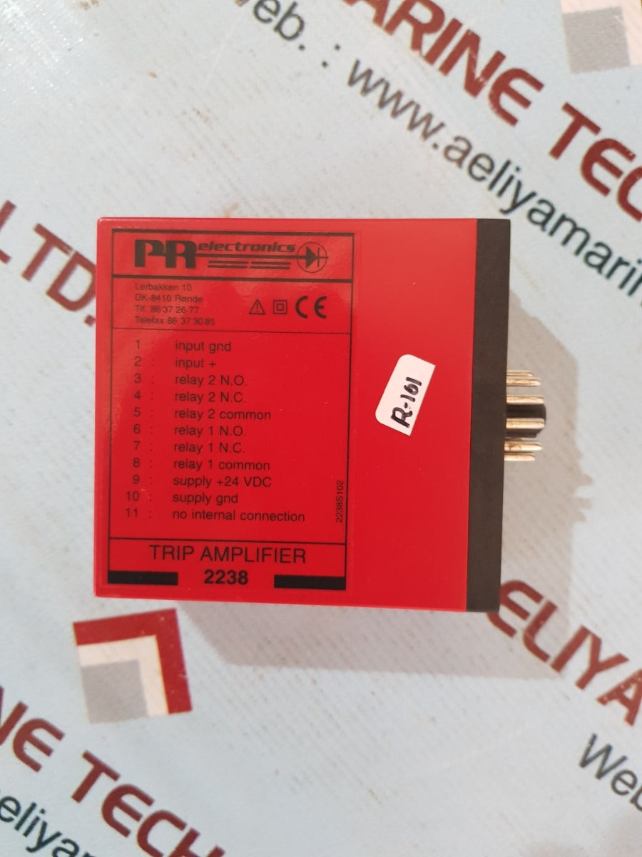 Pr electronics 2238 trip amplifier 24v 1.2w