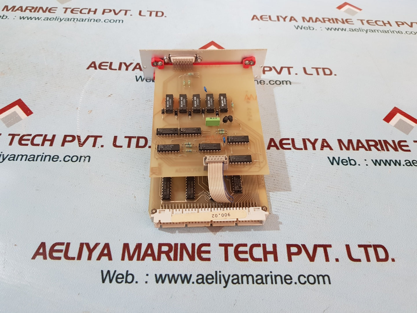 Malling kontrol 2/7-87 pcb card