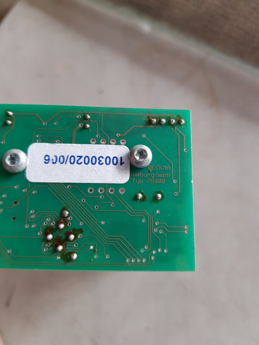 Deckma Hamburg 75600 circuit board