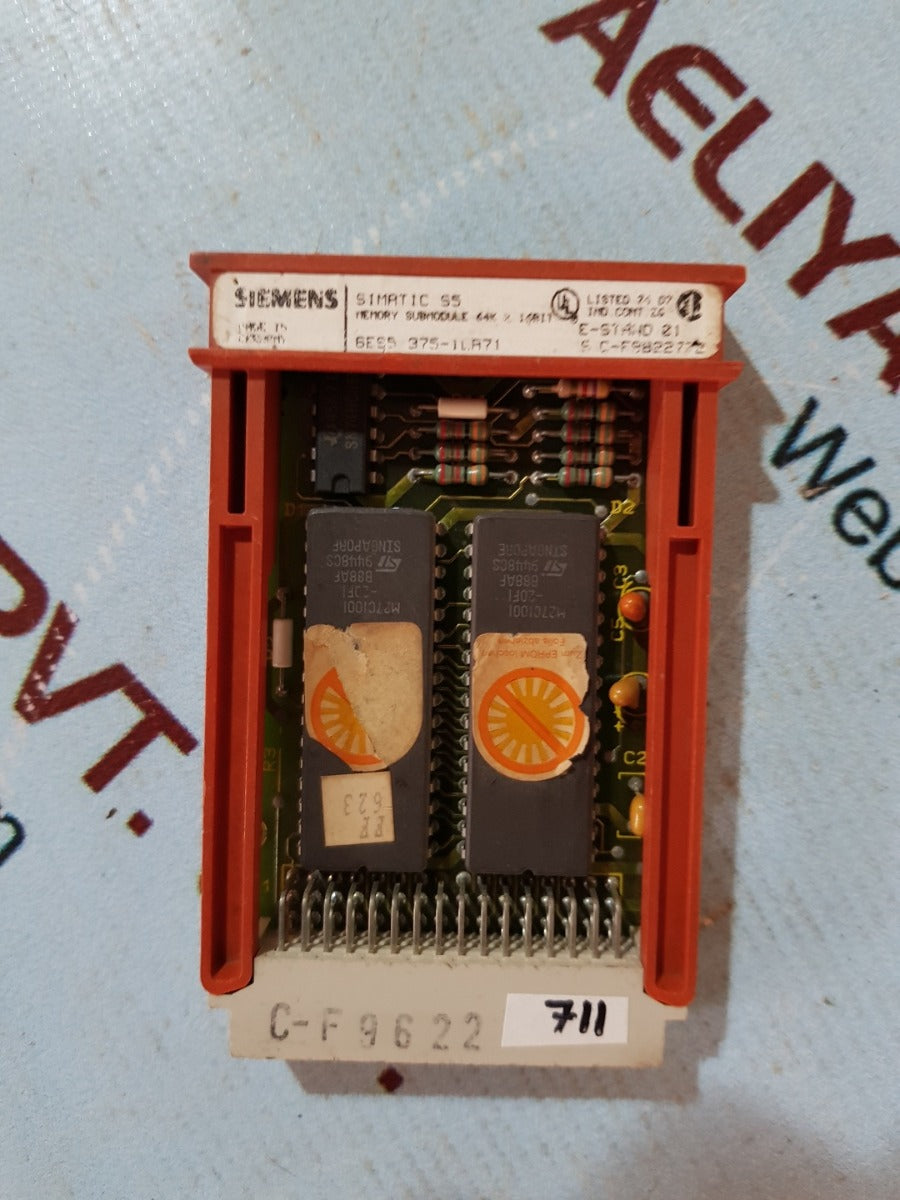 Siemens simatic s5 6es5 375-1la71 memory submodule
