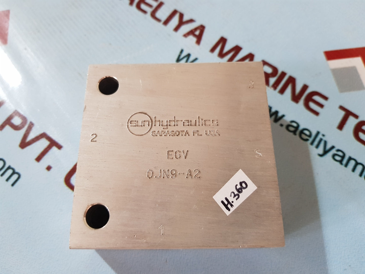 Sun hydraulics egv valve 0jn9-a2