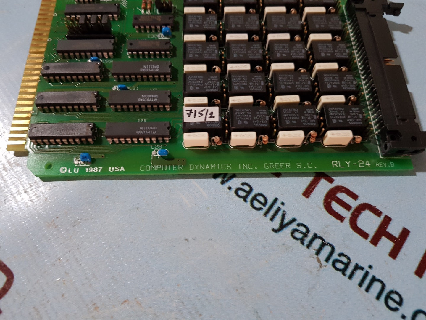 Computer dynamics rly-24 PCB card