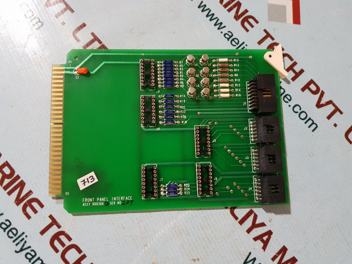 Systron donner 900366d front panel interface board