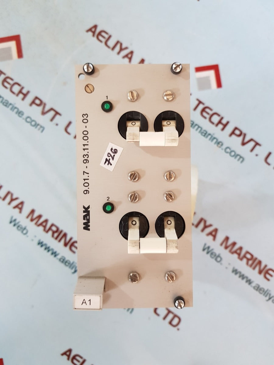 Mak 9.01.7-93.11.00-03 pcb card