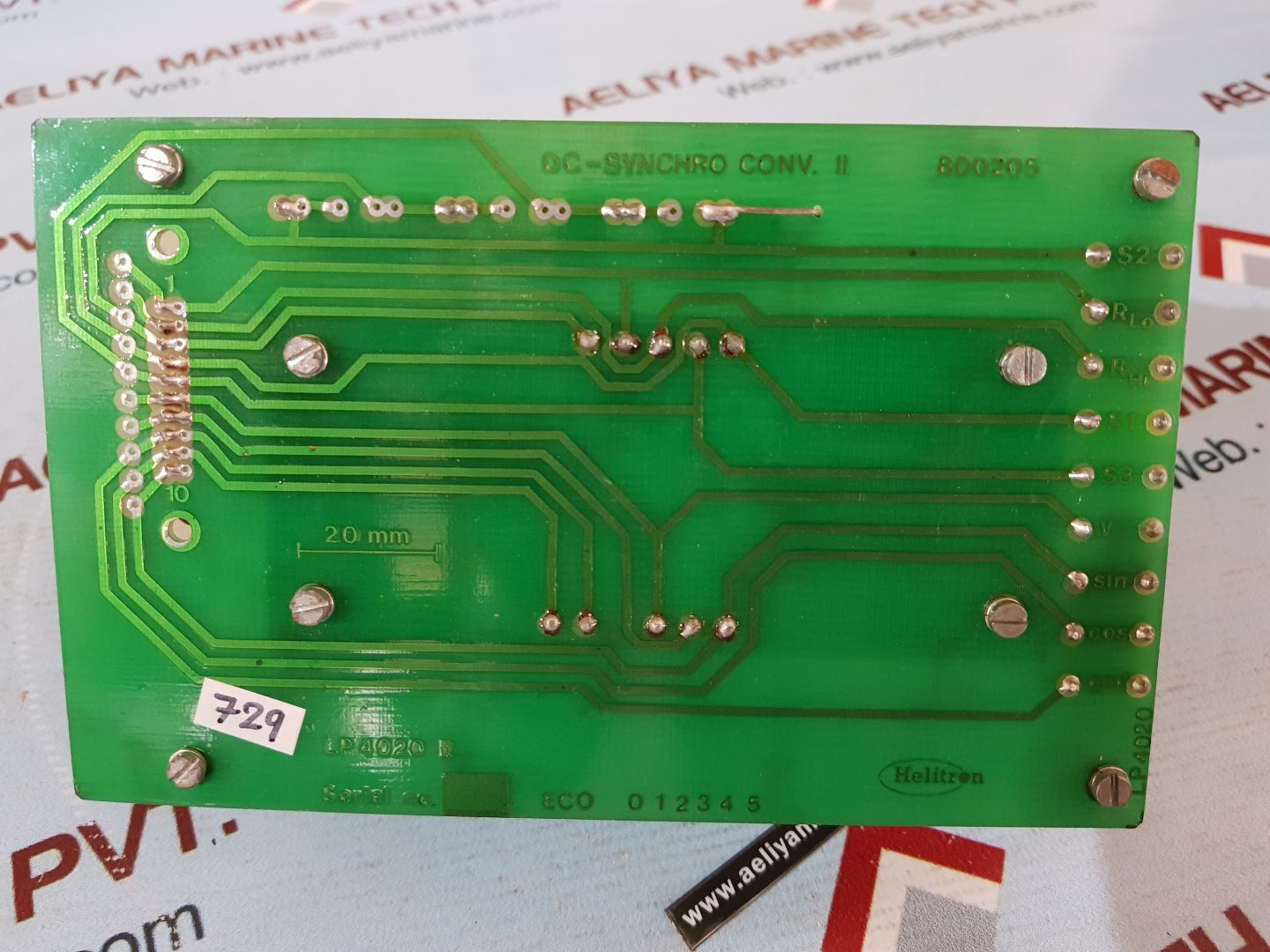 Helitron lp4020 II pcb card