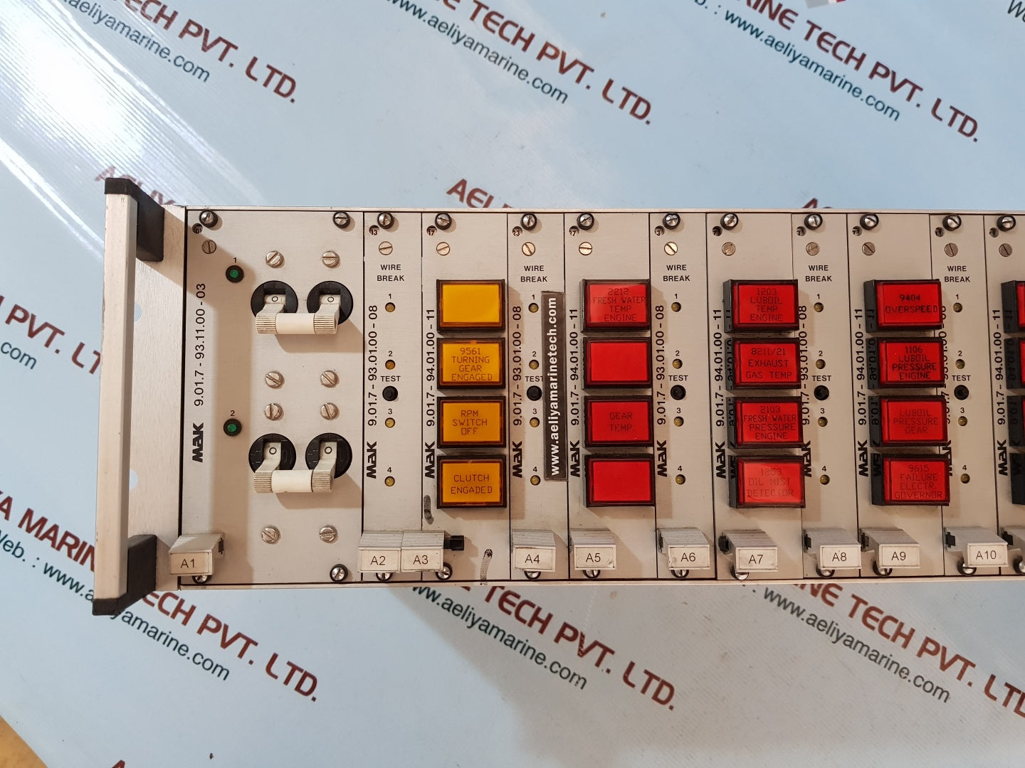 Mak 1.00.7-36.22.00-62/9.01.7-93.11.00-03/ 9.01.7-93.11.00-06 Pcb Rack