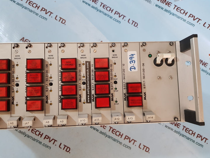 Mak 1.00.7-36.22.00-62/9.01.7-93.11.00-03/ 9.01.7-93.11.00-06 Pcb Rack