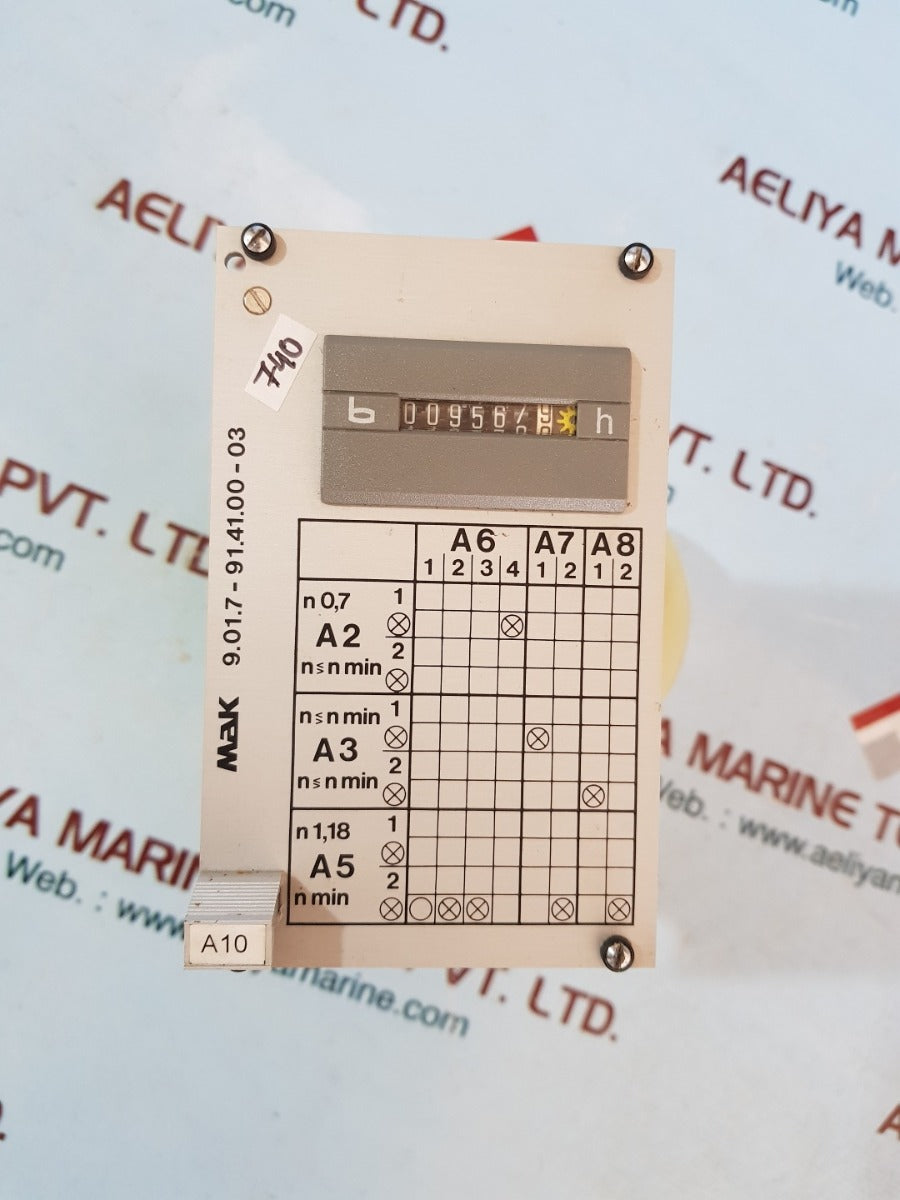 Mak 9.01.7-91.41.00-03 PCB card