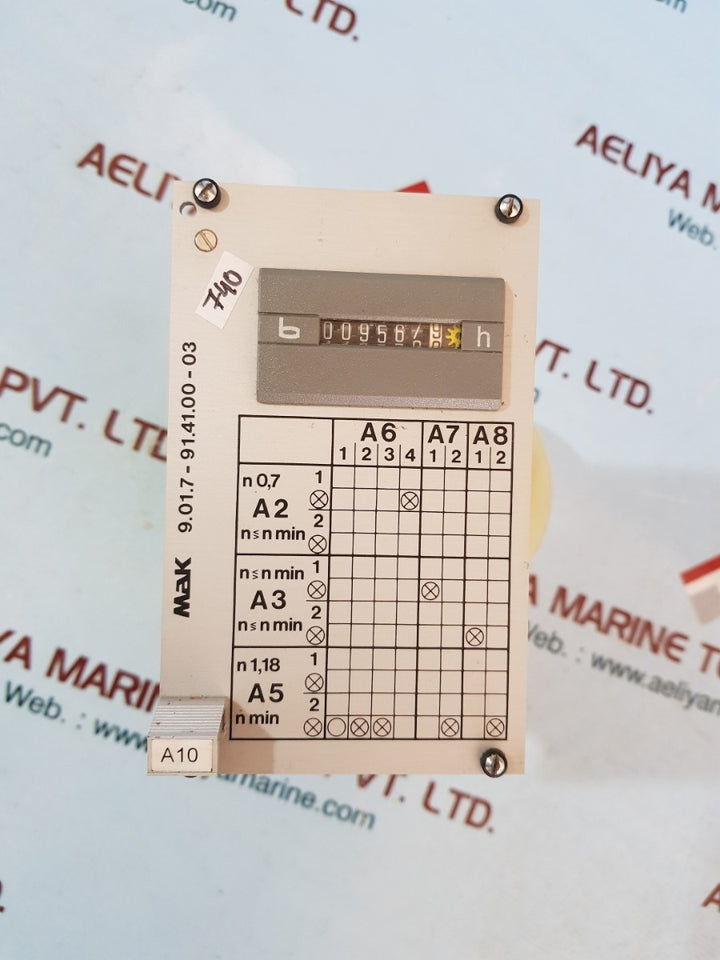 Mak 9.01.7-91.41.00-03 PCB card