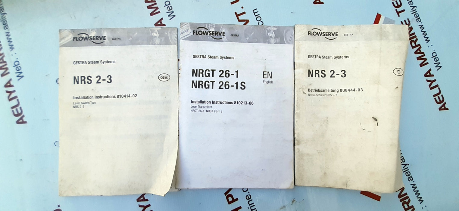 Flowserve gestra nrgt 26-1 level measuring controller