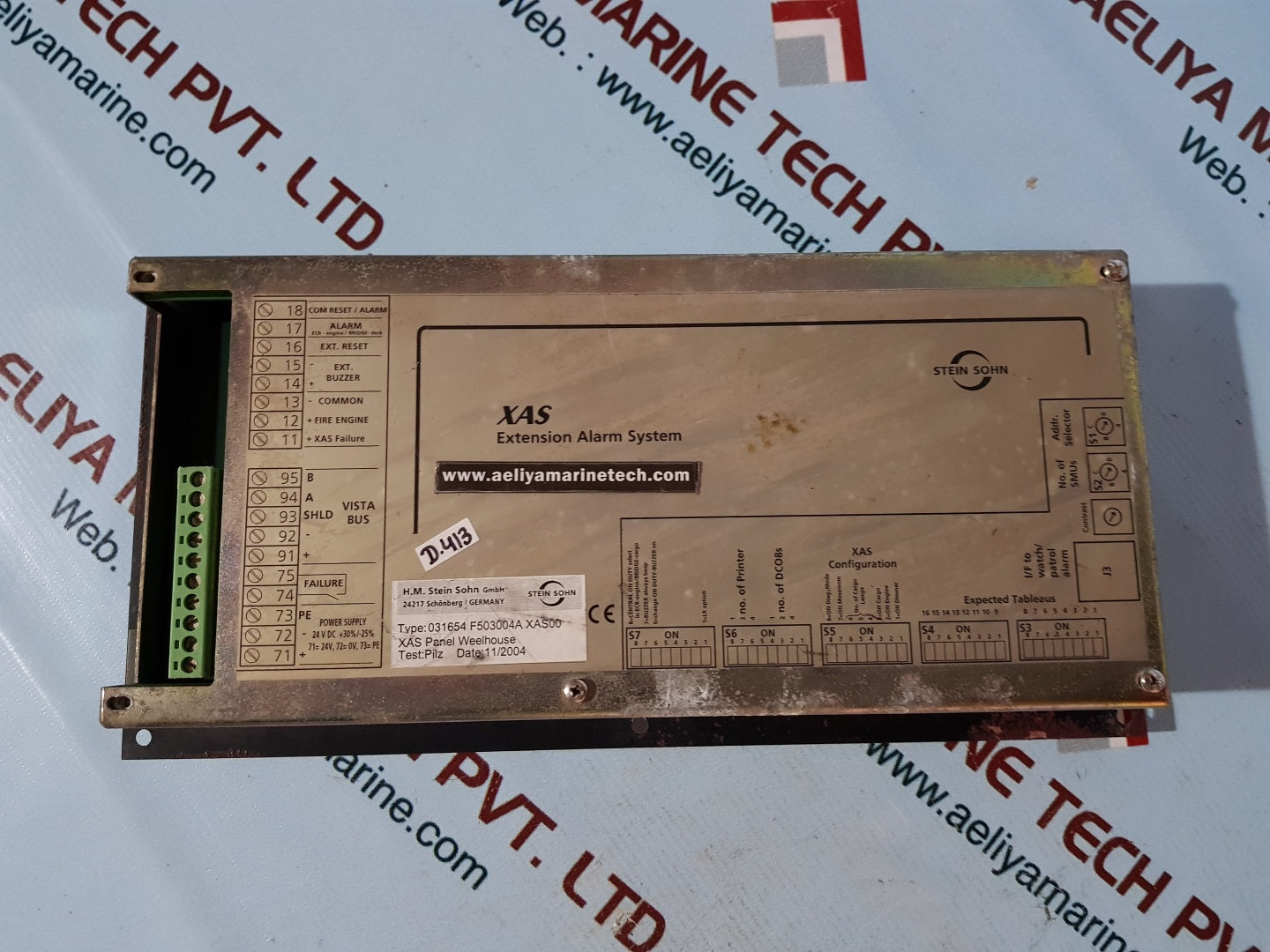Stein sohn xas extension alarm system 031654 f503004a xas00 h.m.stein Sohn gmbh
