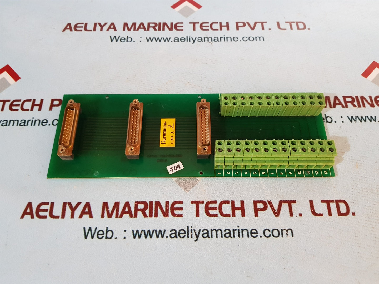 Autronica glp-93 pcb card 7212-093.0000