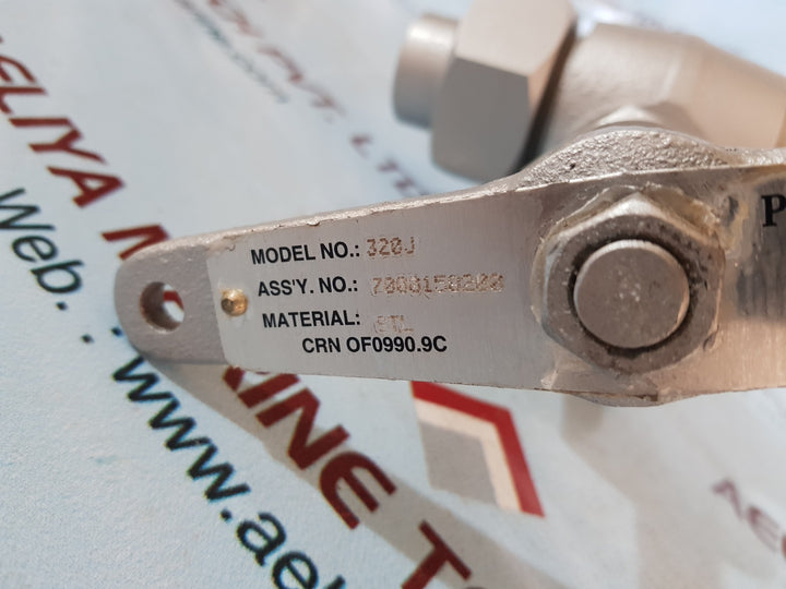 Penberthy 320j gage valve steel crn of0990.9c