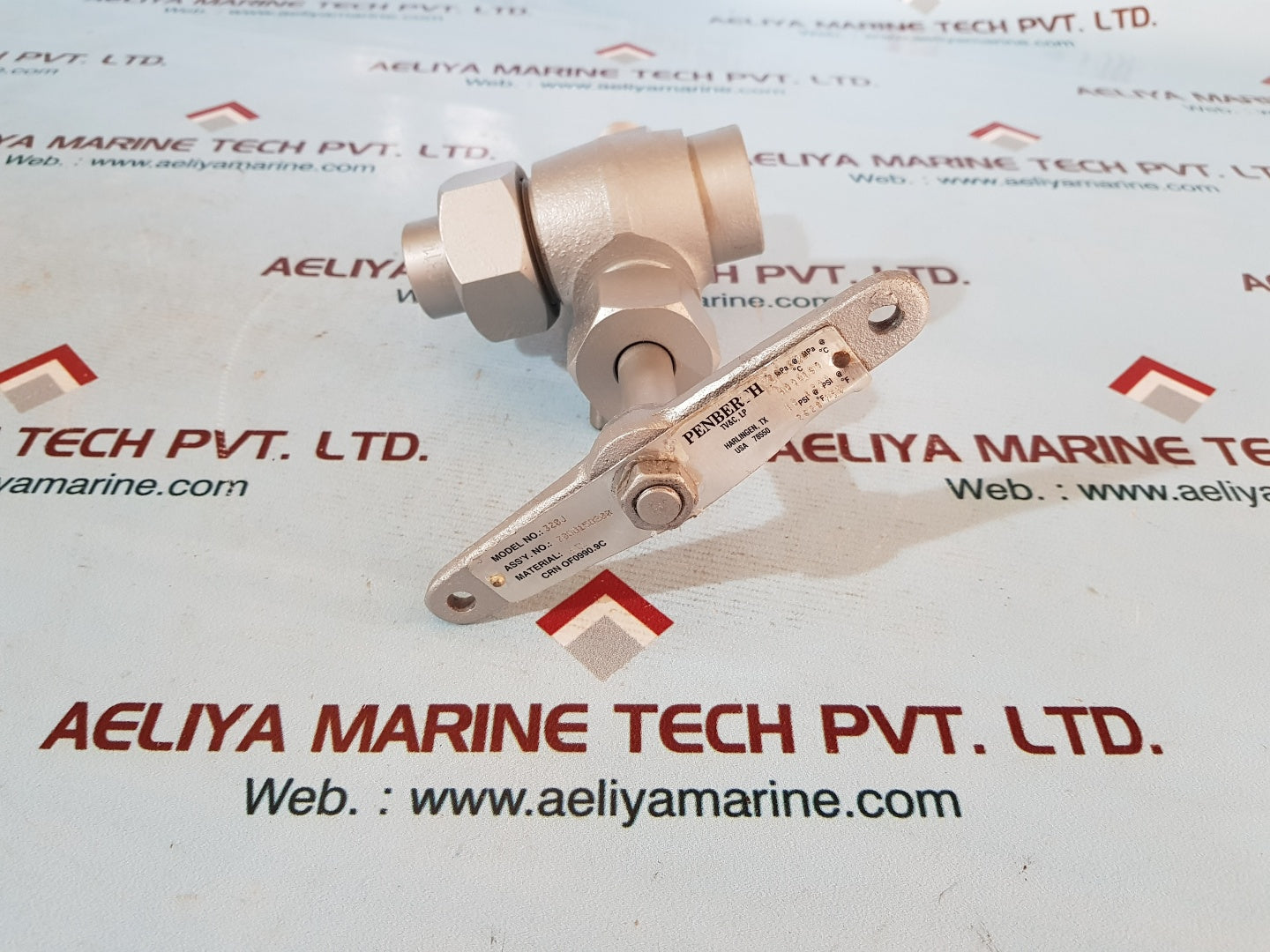 Penberthy 320j gage valve steel crn of0990.9c