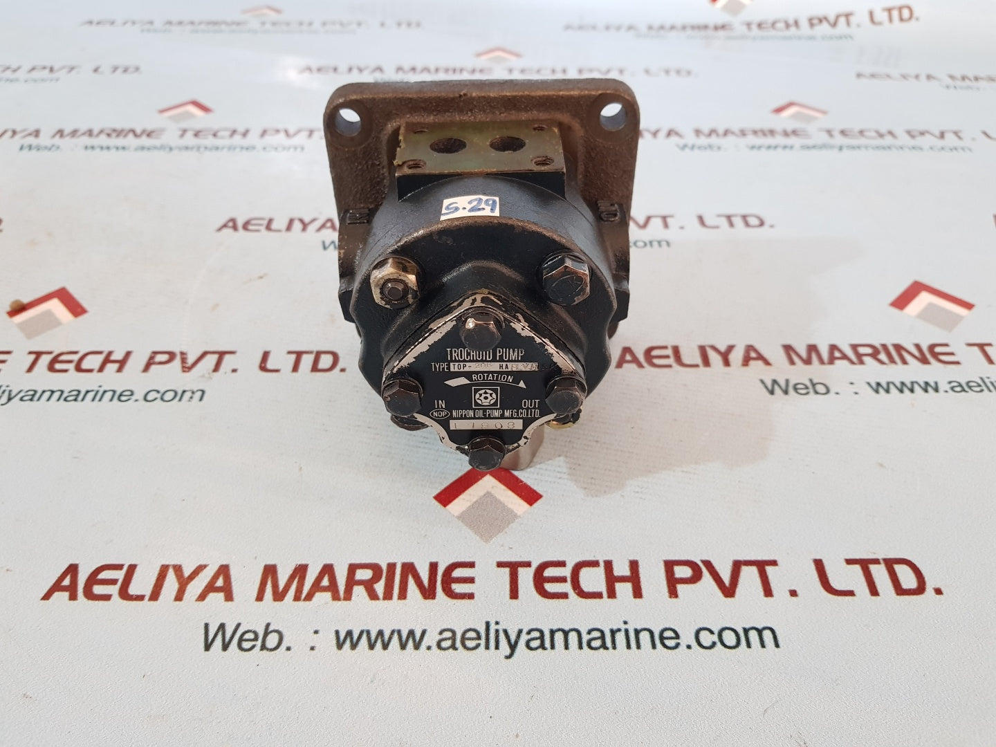 Nippon top-206 ha flvb15v trochoid pump