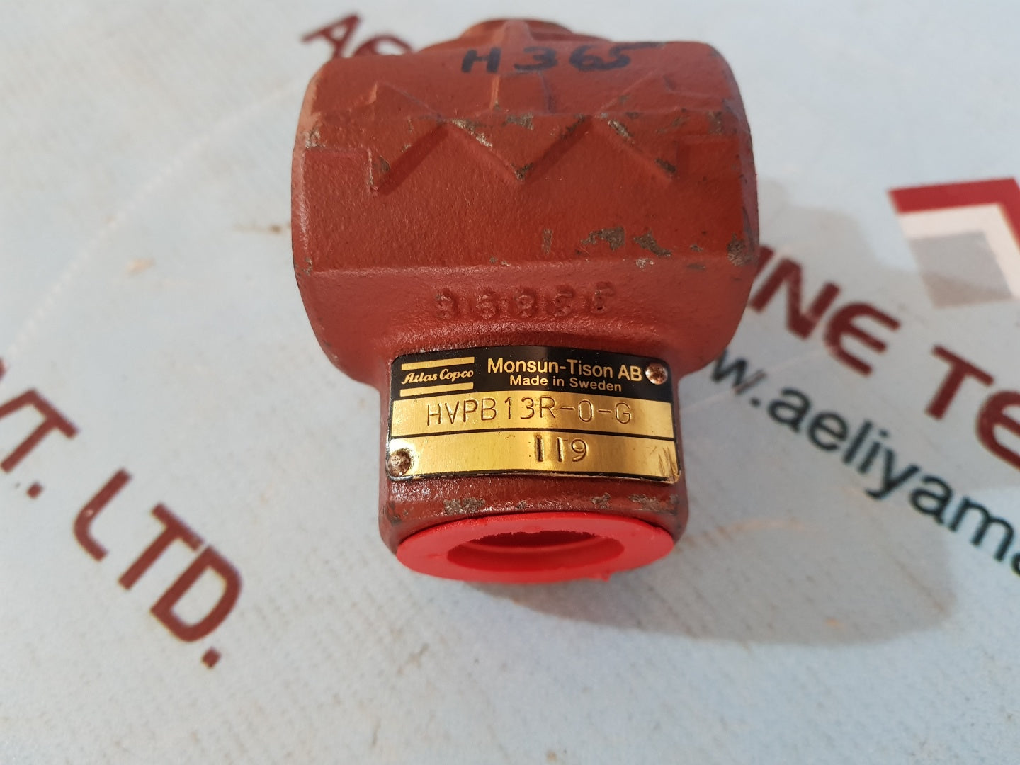 Atlas copco / monsun-tison hvpb13r-0-g valve