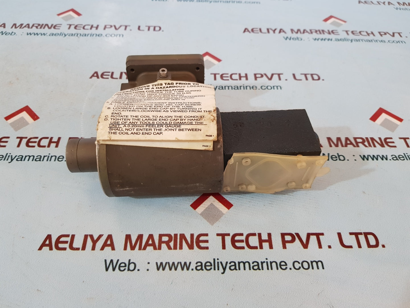 Eaton vickers dg4v-3s-22al-m-x1-h4-60 solenoid operated directional valve