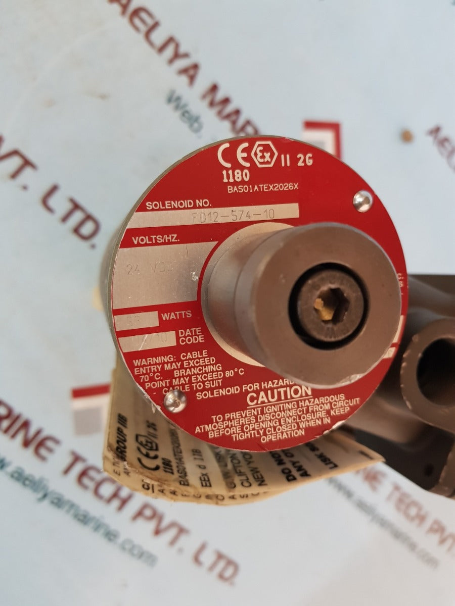 Eaton vickers dg4v-3s-22al-m-x1-h4-60 solenoid operated directional valve