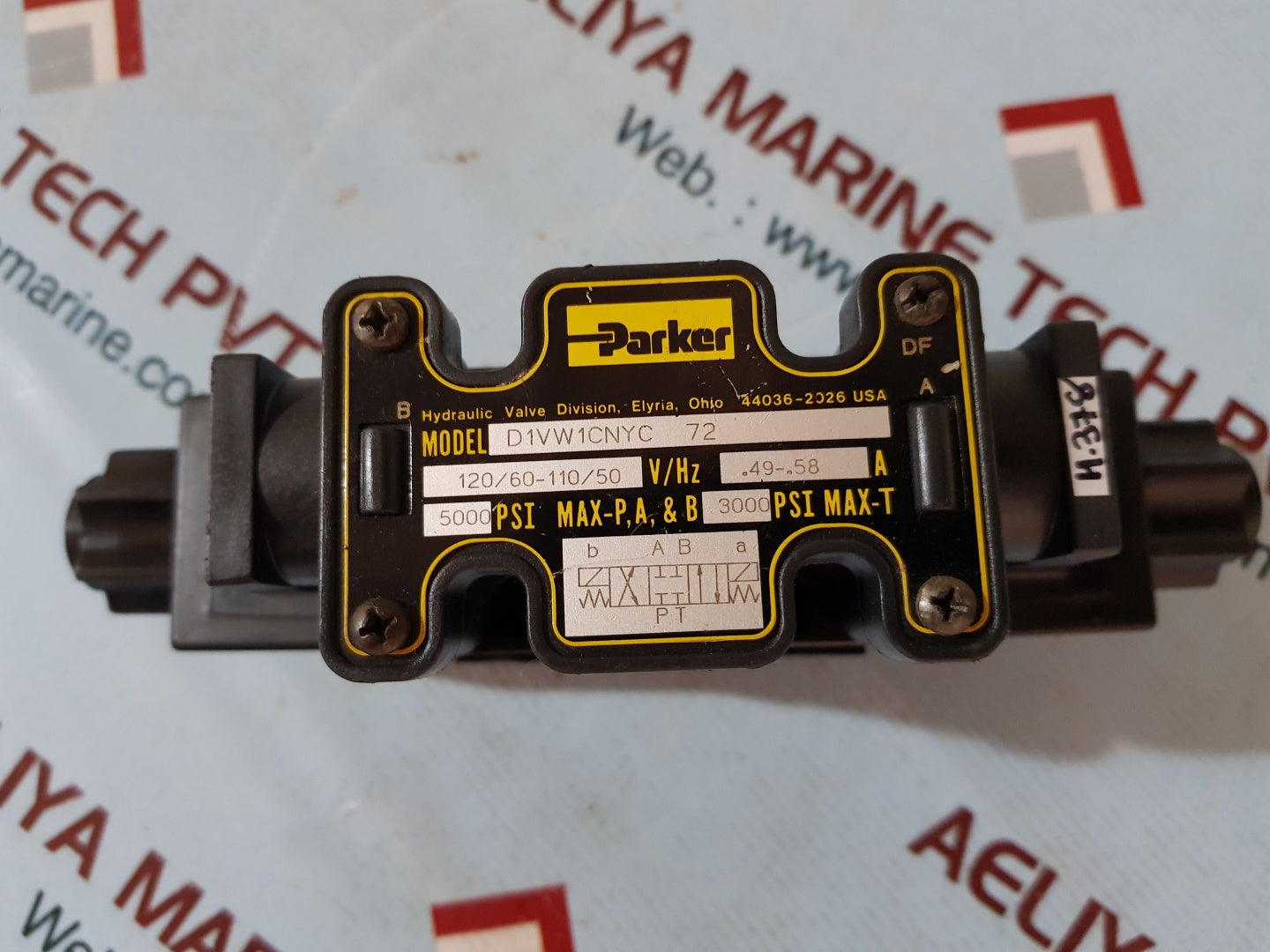 Parker d1vw1cnyc 72 hydraulic valve