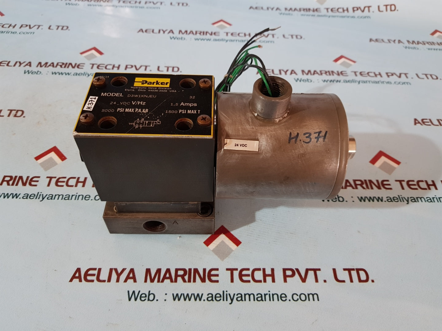 Parker d3w1knjeu hydraulic valve