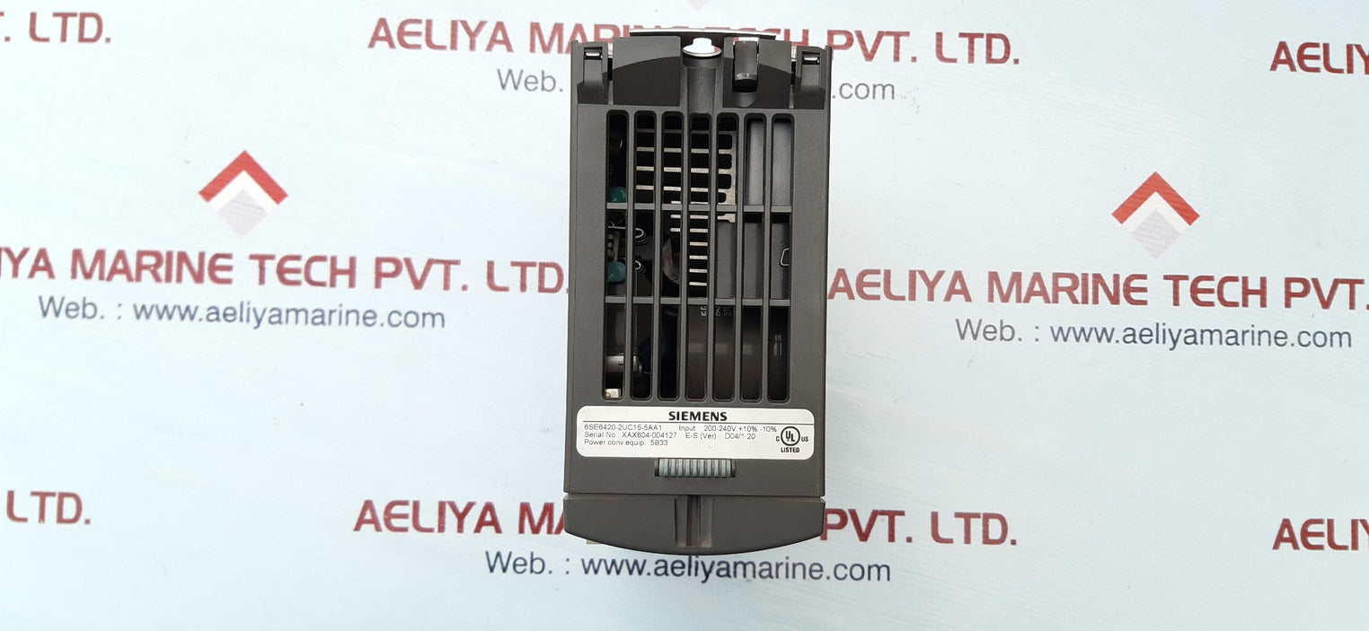 Siemens 6se6420-2uc15-5aa1 micromaster 420 0.55kw