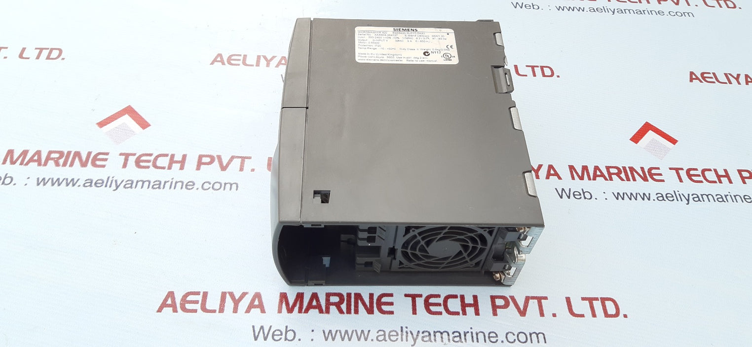 Siemens 6se6420-2uc15-5aa1 micromaster 420 0.55kw