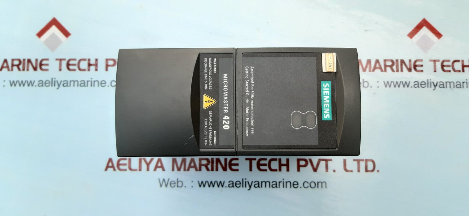 Siemens 6se6420-2uc12-5aa1 micromaster 420 0.25kw