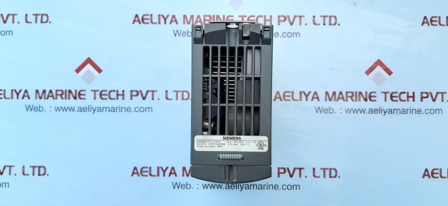 Siemens 6se6420-2uc12-5aa1 micromaster 420 0.25kw
